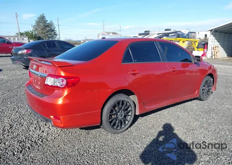 2013 Toyota Corolla S Special Edition from USA, damaged, VIN 2T1BU4EE5DC068217